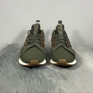 puma muse olive green